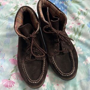 Bass Suede Riely Soft Hiking Lace Up Hiking Boots